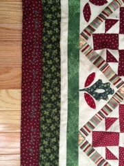Winterberries Quilt (Close-up) Winterberries Quilt (Close-up)
